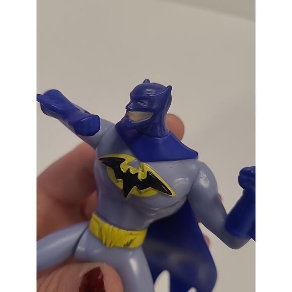 Action Figure Lot (3) Iron Spider Batman Ridler McDonalds 90's 4" - Picture 13 of 13